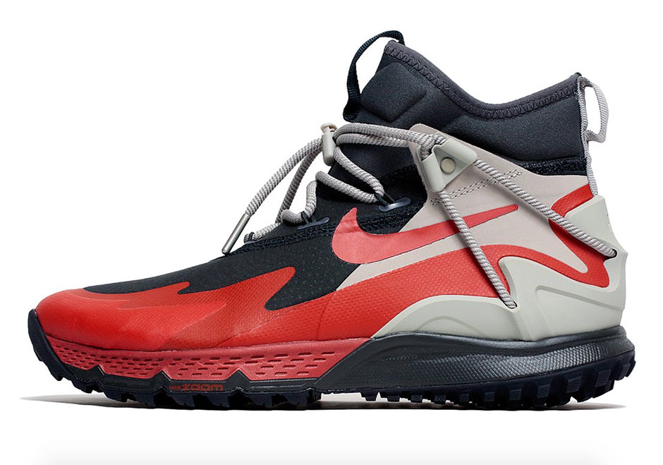 Nike Terra Sertig Boot Anthracite Dragon Red