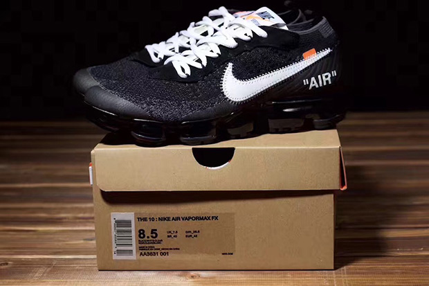 off white vapormax black box