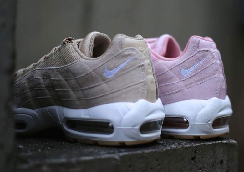Nike Air Max 95 Releasing In “Oatmeal” And “Prism Pink”