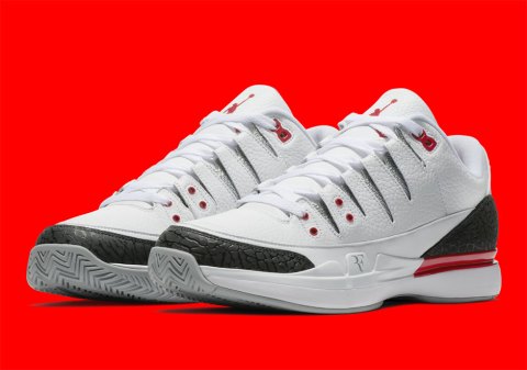 Nike Zoom Vapor Tour AJ3 Fire Red Release Date | SneakerNews.com