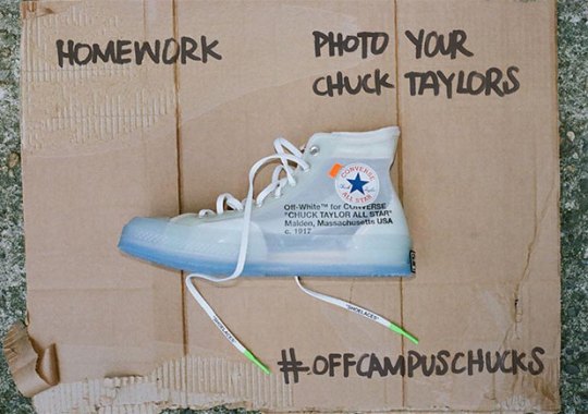 Virgil Abloh’s OFF WHITE And Converse Launch Custom Design Contest On Instagram