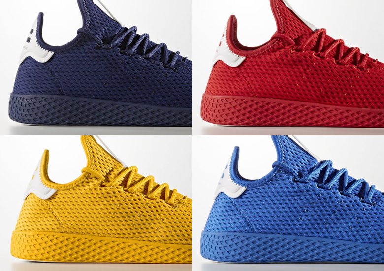 Pharrell x adidas Tennis Hu Solids Pack Releasing Soon •