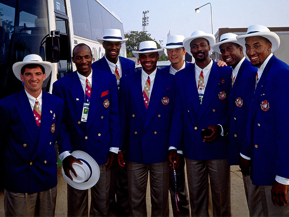 Rare Team Usa Dream Team Photos 03