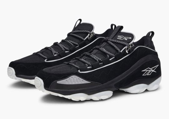 reebok Silver Releases The DMX Run 10 In Clean Black And White Colorways