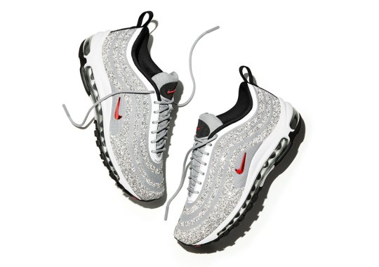 Nike Dresses The Air Max 97 “Silver Bullet” In Swarovski Crystals