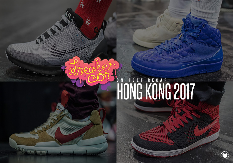 The Hottest Sneakers Seen On-Feet At Hong Kong's First Ever Sneaker Con