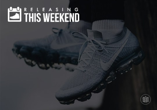 Pure Platinum VaporMax Restock, Pharrell x Stan Smith & More of This Weekend’s Best Releases