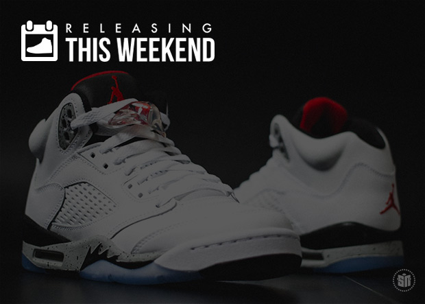 White/Cement Jordan 5s, Premium Air Max 97s, Golf Wang x Converse & More of the Weekend's Best Releases