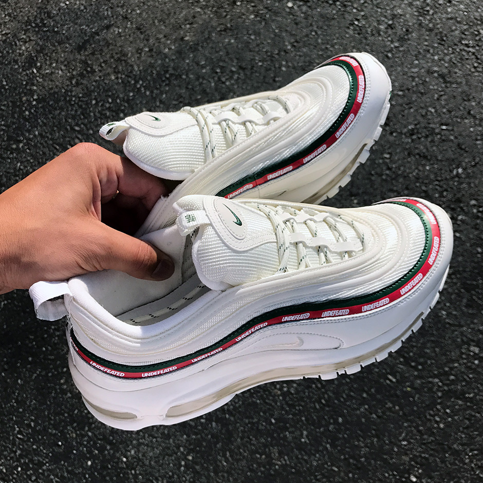 26.5 nike air max 97 undefeated white 白