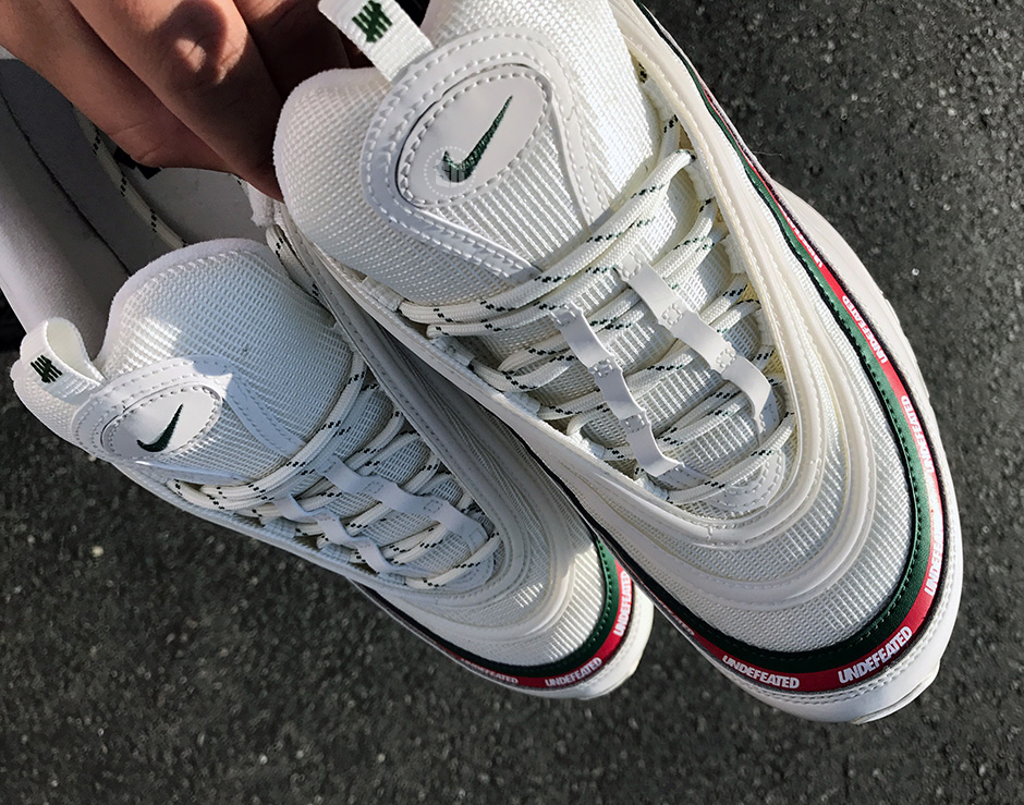 Undefeated Nike Air Max 97 White SneakerNews.com