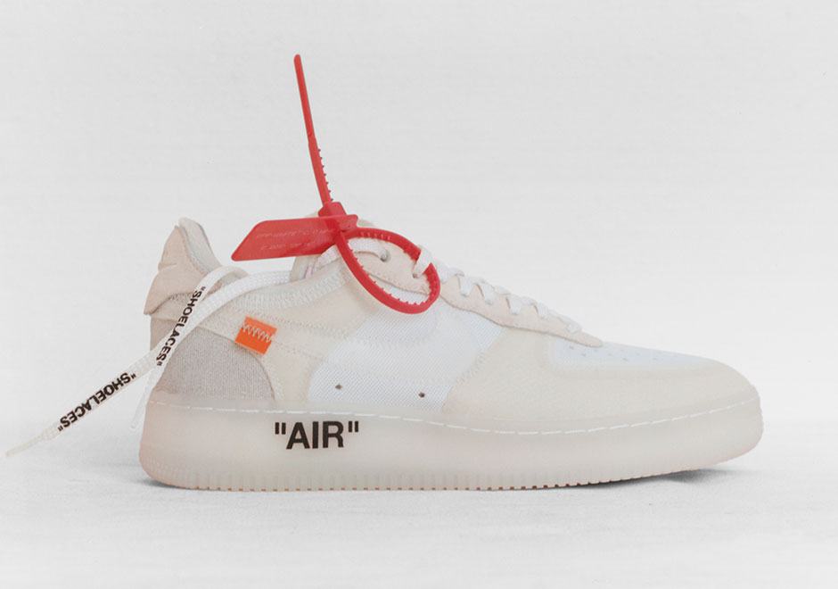 nike collab off white air force 1