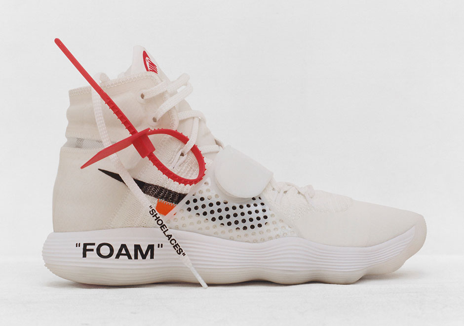 off white foam nike