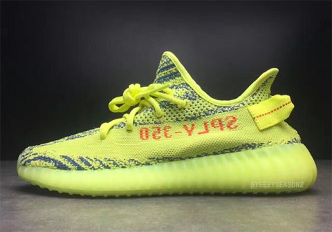 Semi Frozen Yellow Yeezys B37572 | SneakerNews.com