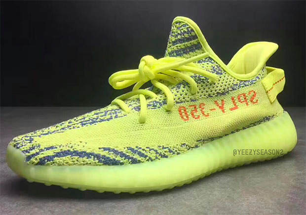 Semi Frozen Yellow Yeezys B37572 | SneakerNews.com