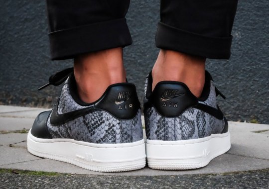 Snakeskin Materials Appear Back On The Nike Air Force 1 Low