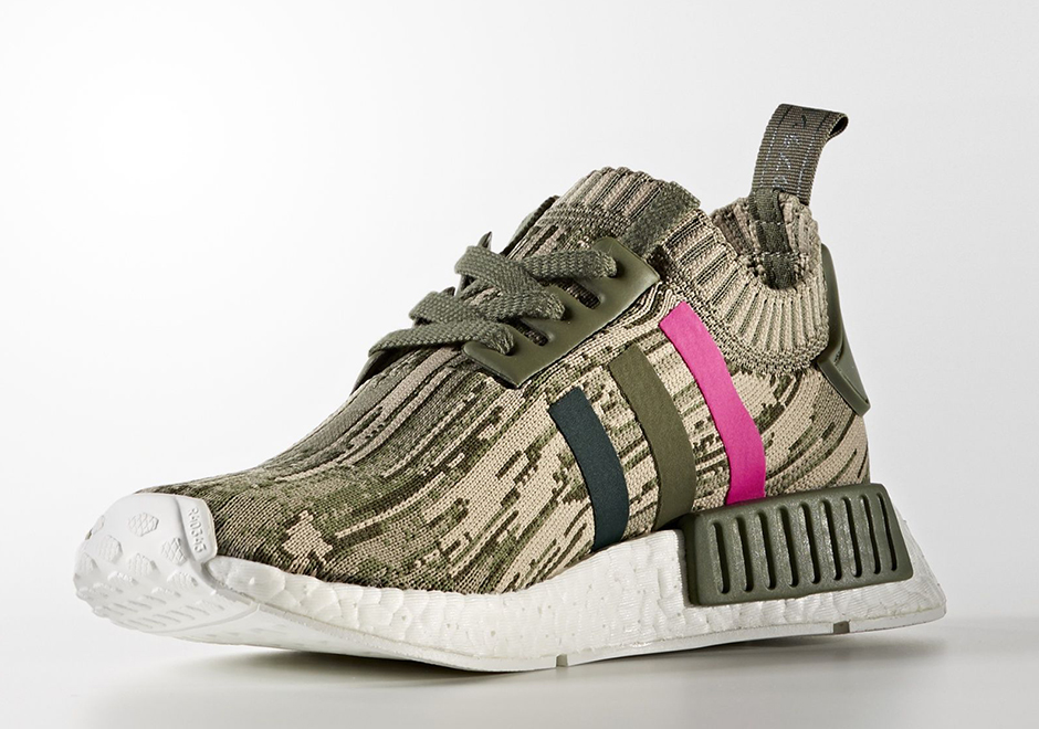 camo and pink nmds