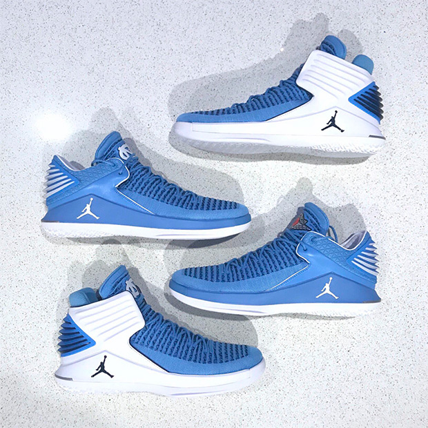 Air Jordan 32 Unc Tarheels 3