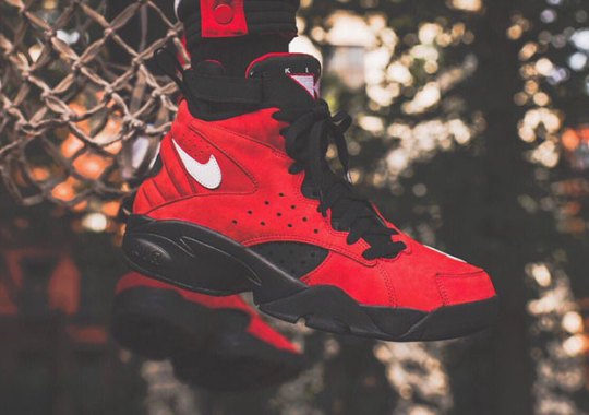 kith nike air maestro ii red suede