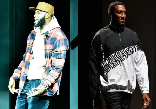 LeBron James And Scottie Pippen Walk The KITH Runway At NYFW