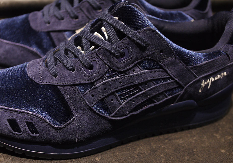 BEAMS mita ASICS GEL Lyte 3 Souvenir Jacket Blue | SneakerNews.com