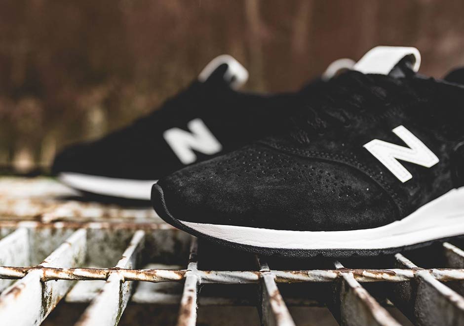 New Balance 997 Deconstructed Black Tan Suede 3