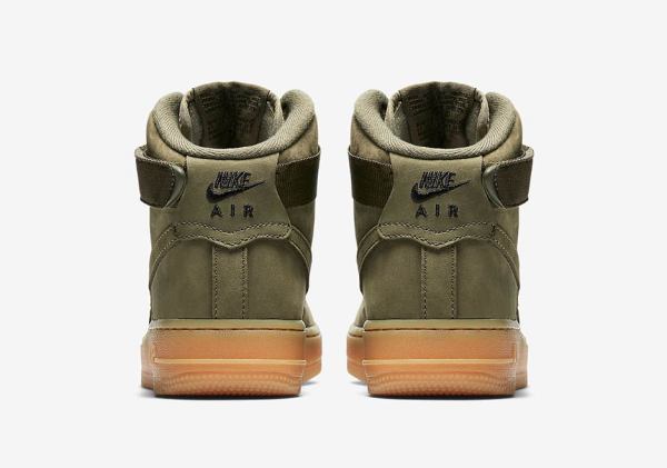 Nike Air Force 1 High Kids Olive Gum 922066-202 | SneakerNews.com