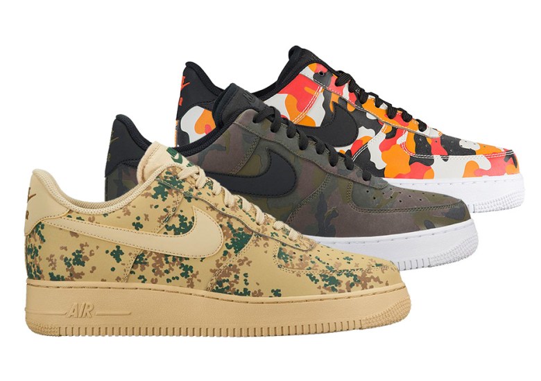 Camo Prints Return To The Nike Air Force 1 Low