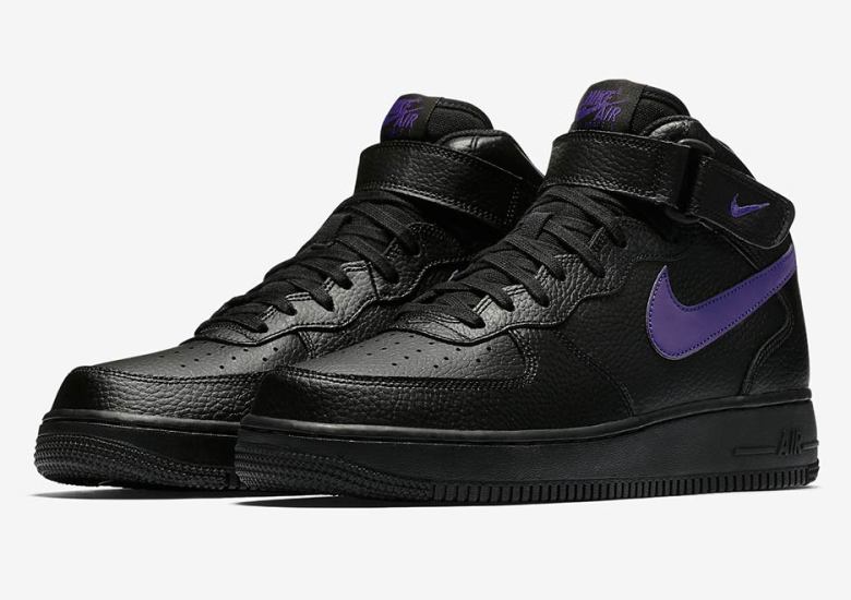 Nike Air Force 1 Mid “Black Leather” Pack