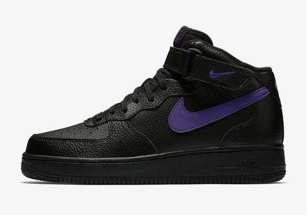 Nike Air Force 1 Mid Black Leather Pack 315123-043 | SneakerNews.com