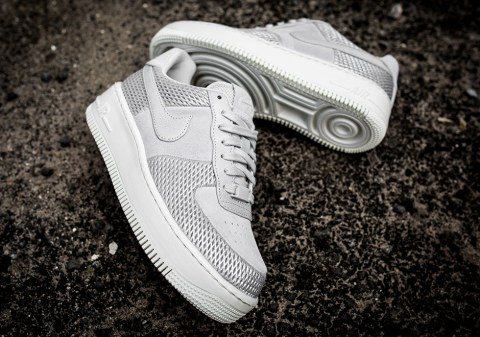 Nike Air Force 1 Uptstep Metallic Mesh | SneakerNews.com