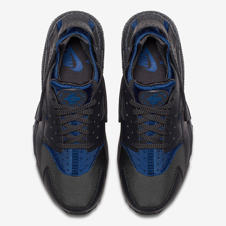 Nike Air Huarache 318429-418 Gym Blue Dark Obsidian | SneakerNews.com