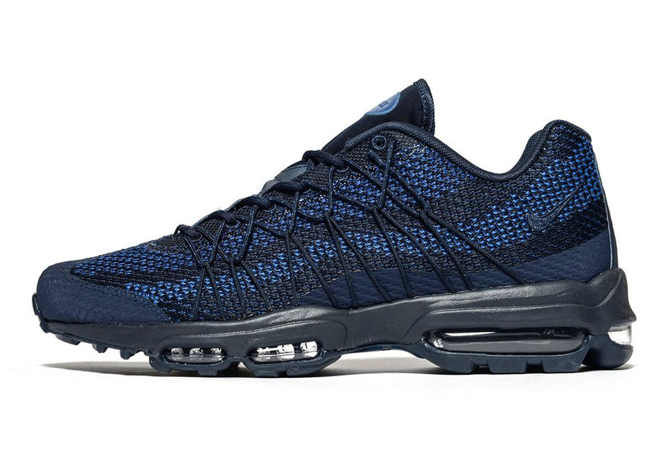 Nike Air Max 95 Ultra Jacquard Appears In Navy And Royal ...
