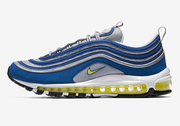 air max 97 blue and silver