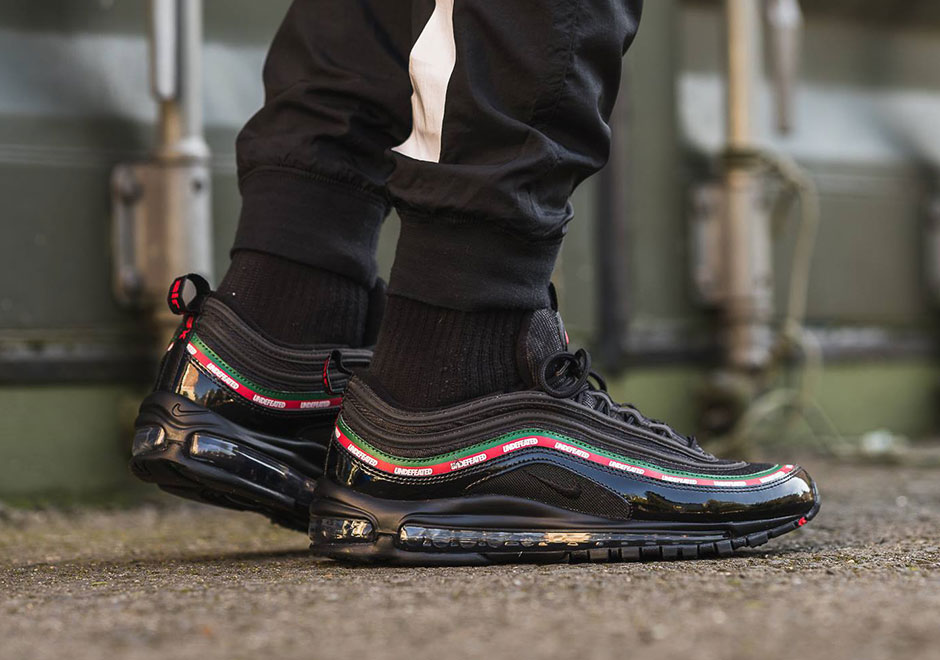 Undefeated Nike Air Max 97 Release Date Black and White Colorways