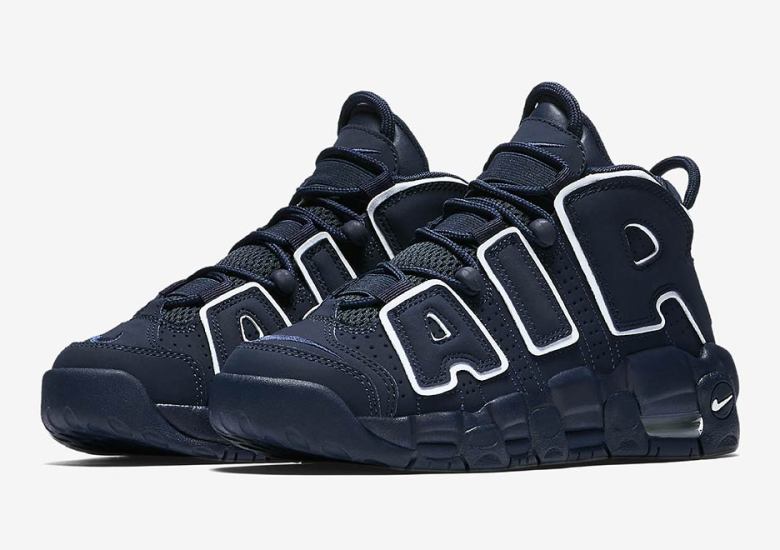Nike Air More Uptempo Releasing In Navy For Kids
