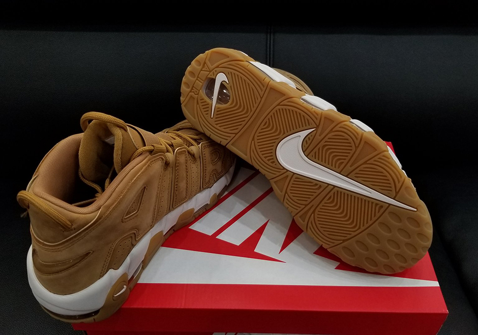 Nike Air More Uptempo Wheat Aa4060 200 Release Info 6