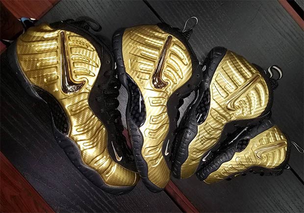 Nike Air Foamposite Pro “Gold Carbon” Releases On October 19th