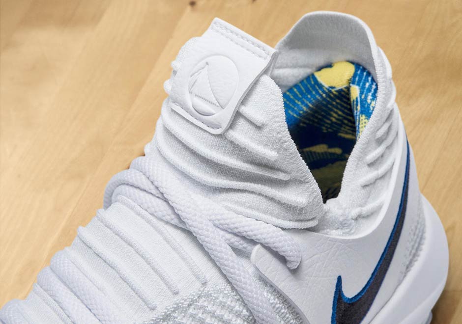 Kd 10 warriors on sale colorway