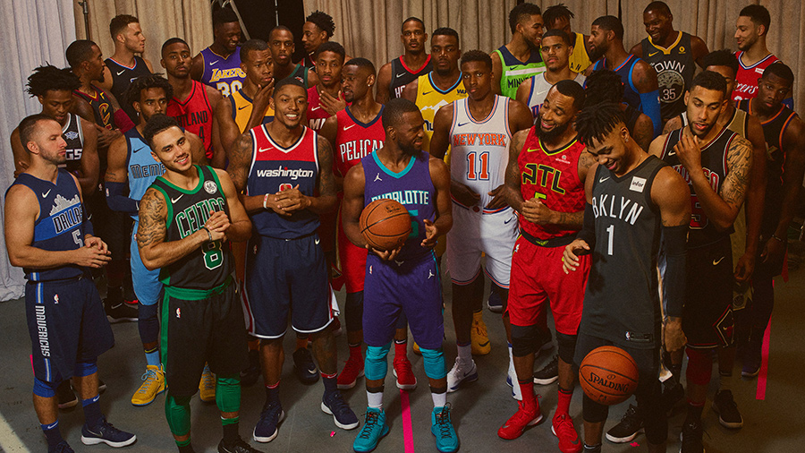 nba jersey unveil