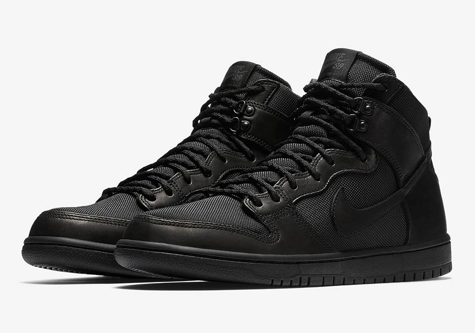 Black dunks clearance nike