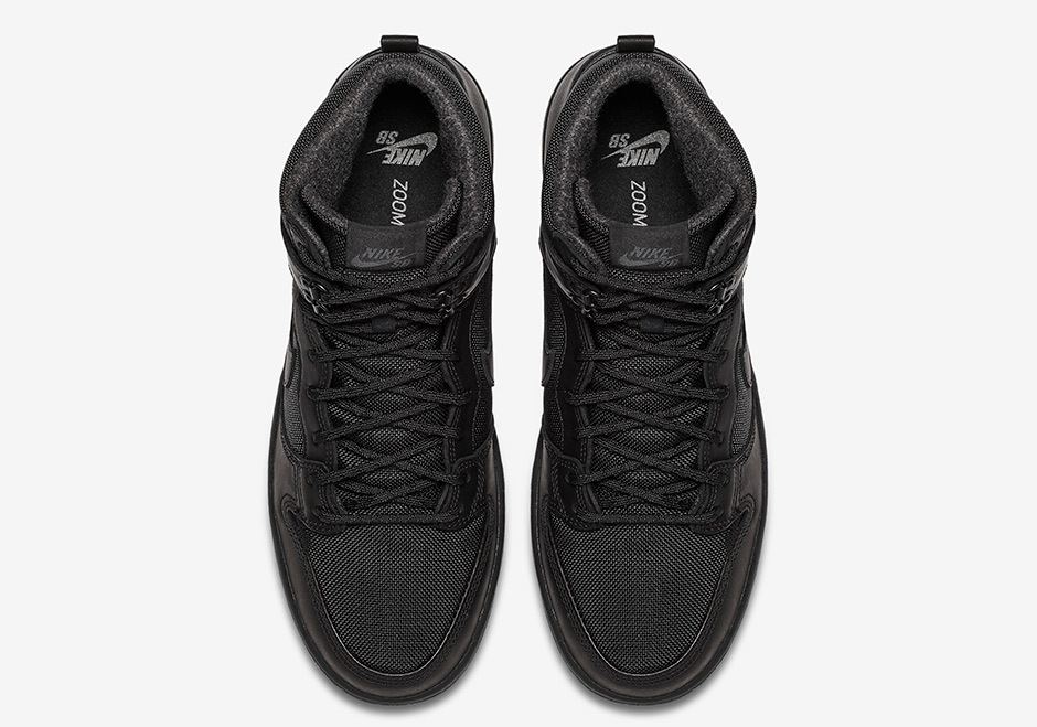 Nike SB Dunk High Triple Black 923110-001 | SneakerNews.com