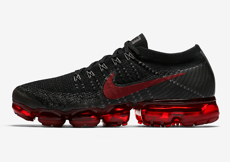Nike Vapormax Black Grey Red Sole 2