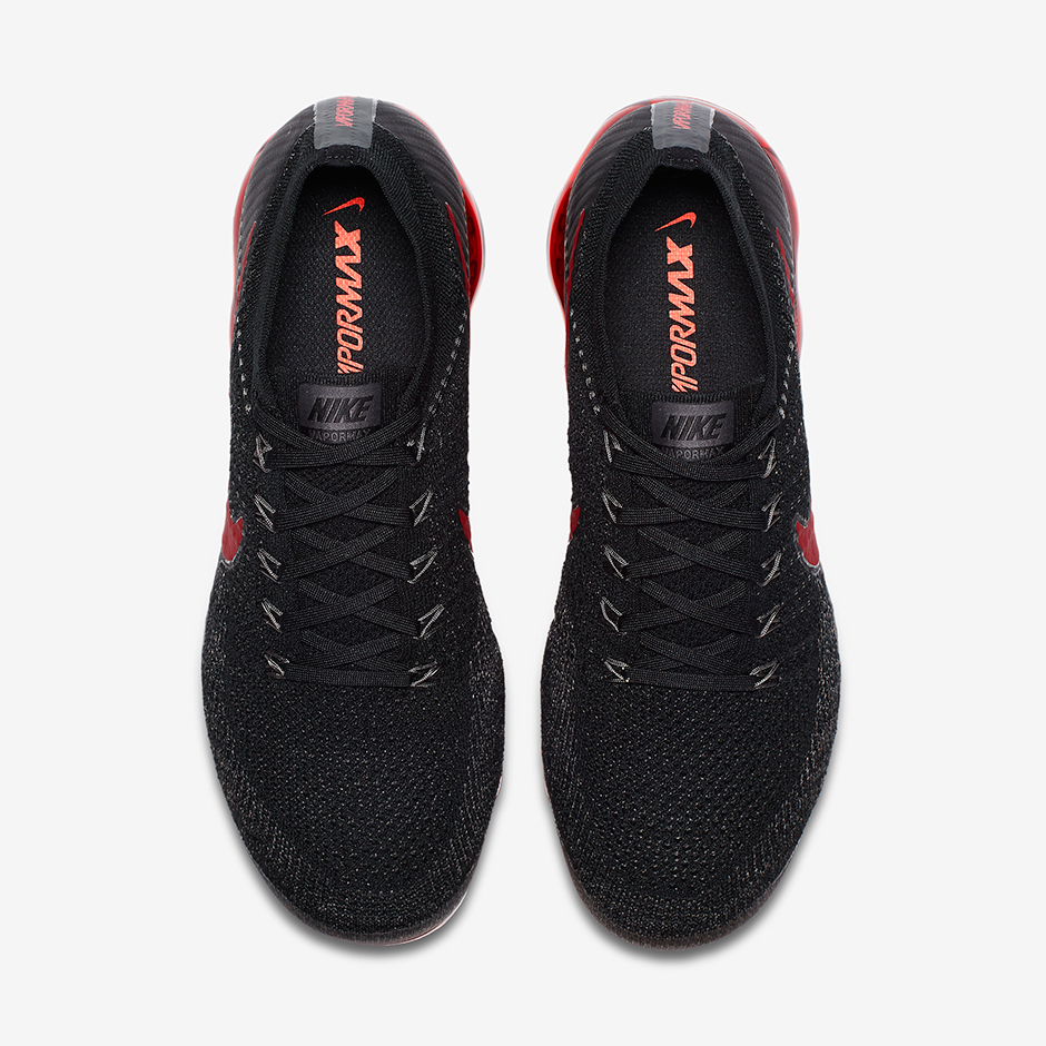Nike Vapormax Black Grey Red Sole 3