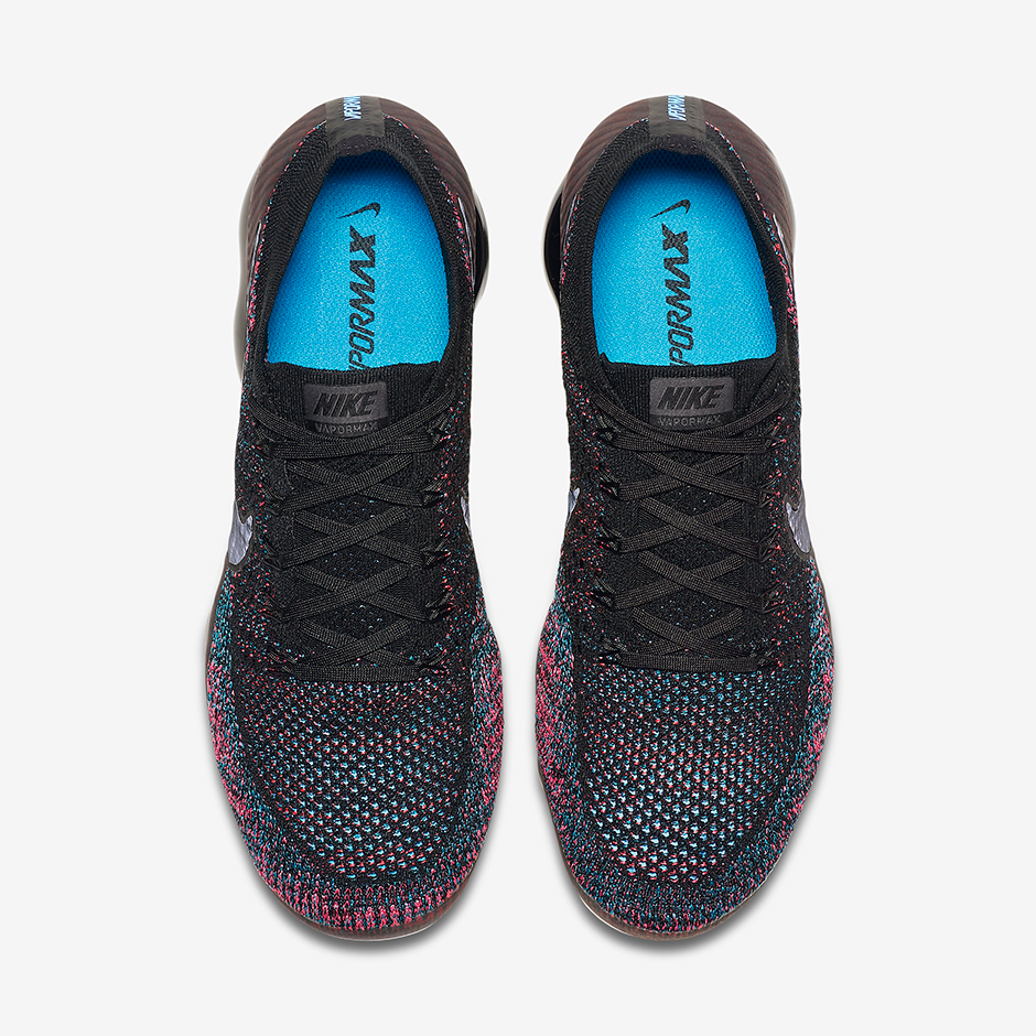 Nike Vapormax Black Pink Blue 3