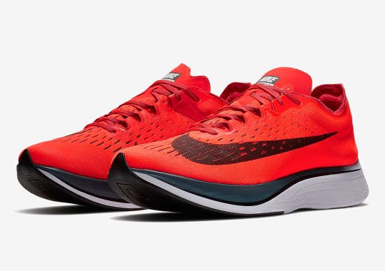 The Nike Zoom VaporFly 4% Is Releasing In Bright Crimson