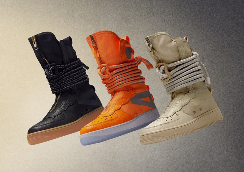 Nike Unveils The SF-AF1 High And Its Several Lacing Options