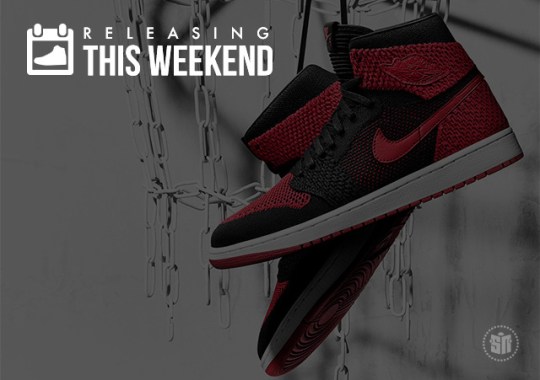 Flyknit Air Jordan 1s, Karl Lagerfeld Vans, New Foamposites & More of the Best Weekend Sneaker Releases