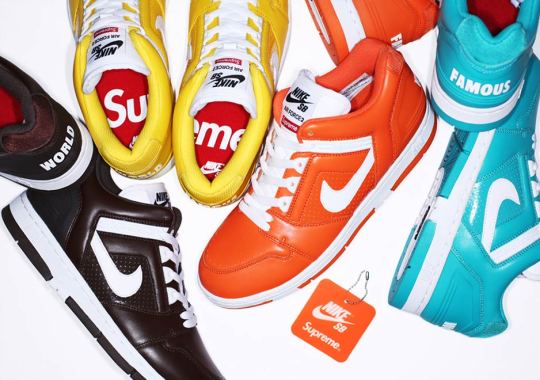 Supreme And Nike To Release Air Force 2 Collaboration This Thursday