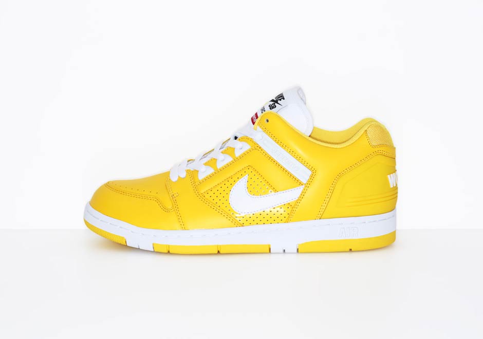 Supreme Nike Air Force Ii Yellow