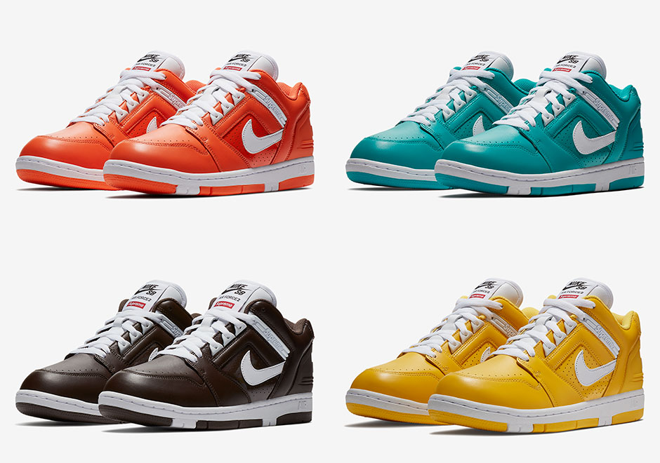 nike air force 2 low supreme